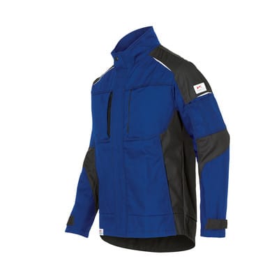 ACTIVIQ cotton+ Jacke 1250 3421, kbl.blau/schwarz, Größe XXL