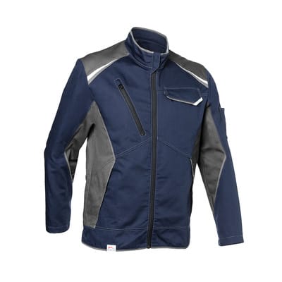 ICONIQ Jacke 1140 5336, dunkelblau/anthrazit, Größe S