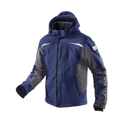 Winter Softshell Jacke 1041 7322, dunkelblau/anthrazit, Größe S