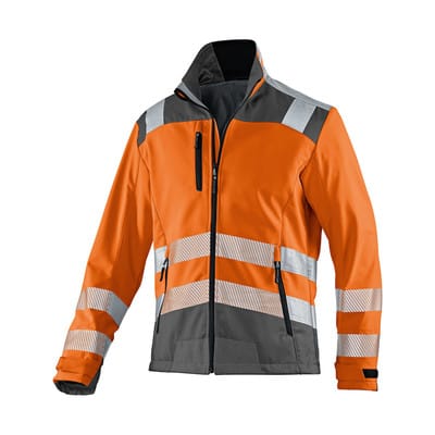 REFLECTIQ Softshell Jacke PSA 2 1507 8427, warnorange/anthrazit, Größe 4XL