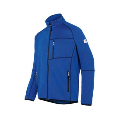 Sweat Fleecejacke 1542 6410, kbl.blau, Größe L