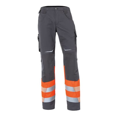 REFLECTIQ Hose Klasse 1 2208 8340, warnorange/anthrazit, Größe 23