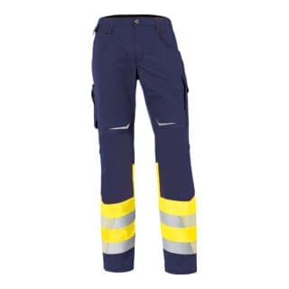 REFLECTIQ Hose Klasse 1 2208 8340, warngelb/dunkelblau, Größe 50