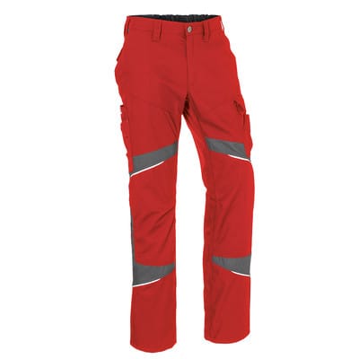 ACTIVIQ cotton+ Hose 2250 3421, mittelrot/anthrazit, Größe 27