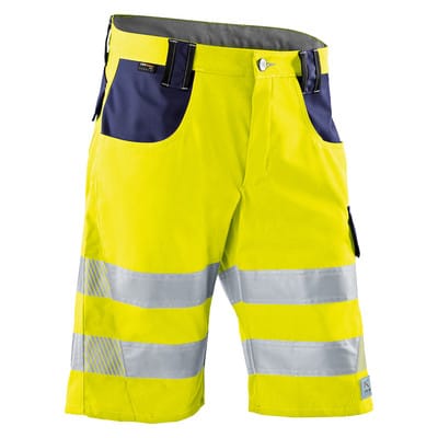 REFLECTIQ Shorts PSA 2 2307 8340, warngelb/dunkelblau, Größe 56