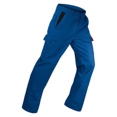 BRAND X PROTECT Hose PSA 3 2054 5881, kbl.blau/rot, Größe 44
