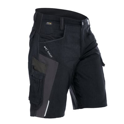 BODYFORCE Shorts 2425 5302, schwarz/anthrazit, Größe 42