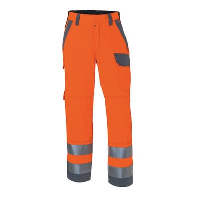 PROTECTIQ HIGH VIS Hose arc1 PSA 3 2393 8345, warnorange/anthrazit, Größe 30