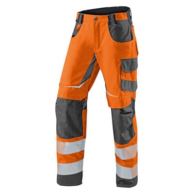 REFLECTIQ Sommerhose PSA 2 2407 8343, warnorange/anthrazit, Größe 28