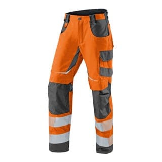 REFLECTIQ Sommerhose PSA 2 2407 8343, warnorange/anthrazit, Größe 106