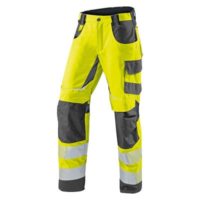 REFLECTIQ Sommerhose PSA 2 2407 8343, warngelb/anthrazit, Größe 25