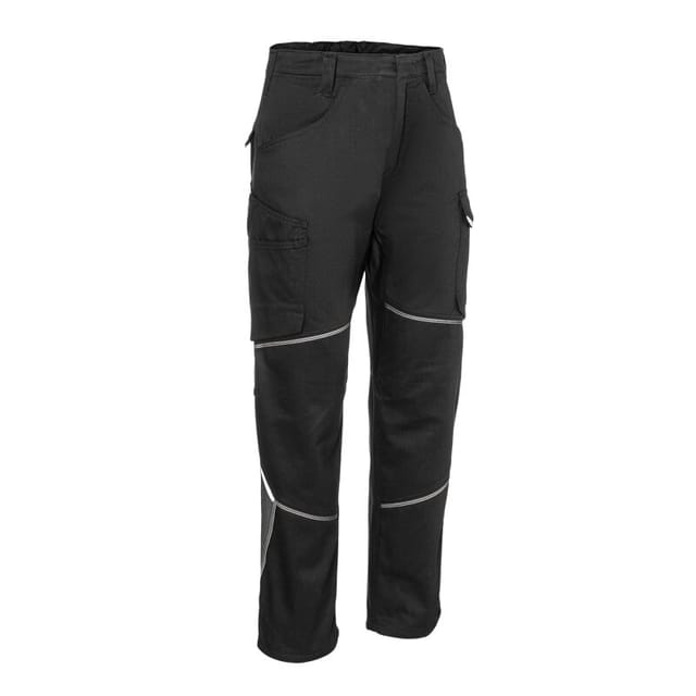 ICONIQ Damenhose 2540 5336, schwarz/anthrazit, Größe 42