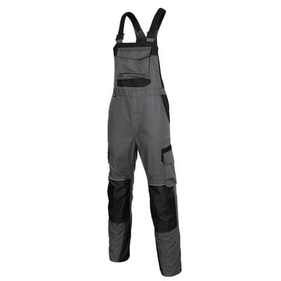 INNOVATIQ Latzhose 3230 5370, anthrazit/schwarz, Größe 28