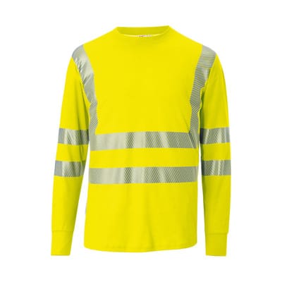 REFLECTIQ Longsleeve PSA 2 5045 8227, warngelb, Größe XXL