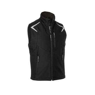 BODYFORCE Softshell Weste 7125 5375, schwarz, Größe S