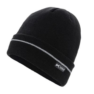Strickmütze 8206 2102, schwarz, Größe ST
