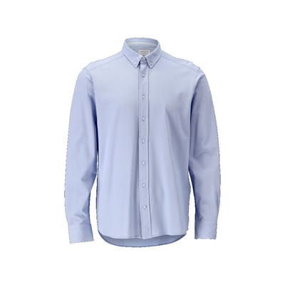 20104-741 Hemd, hellblau, 45-46