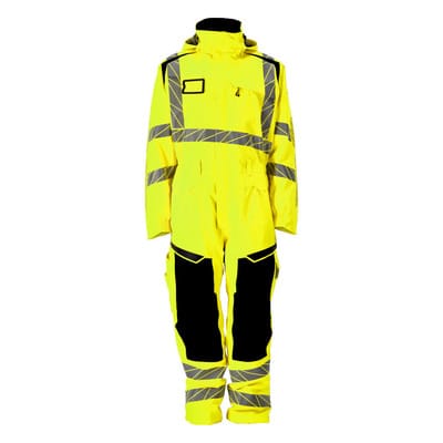 19019-449 Winteroverall, hi-vis gelb/schwarz, 4XL