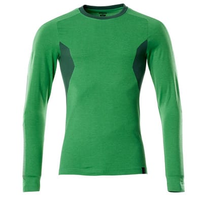 18381-959 T-Shirt, Langarm, grasgrün/grün, 2XLONE