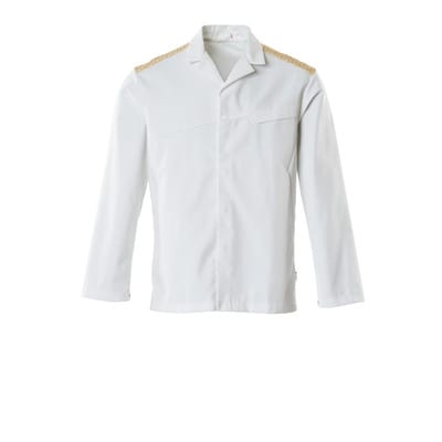 20254-442 Jacke, weiß/currygelb, 4XL