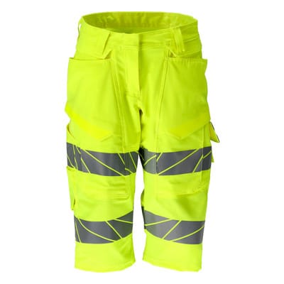19248-510 Shorts, lang, hi-vis gelb, C42