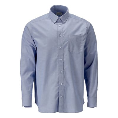 21004-745 Hemd, hellblau, 43-44