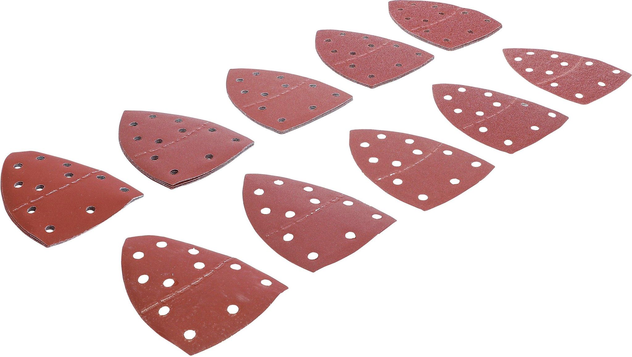 Schleifblatt-satz Fr Multischleifer 145 X 100 Mm K 40 - 400 25-tlg.