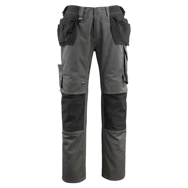 14031-203 Hose mit Hängetaschen, dunkelanthrazit/schwarz, 82C45