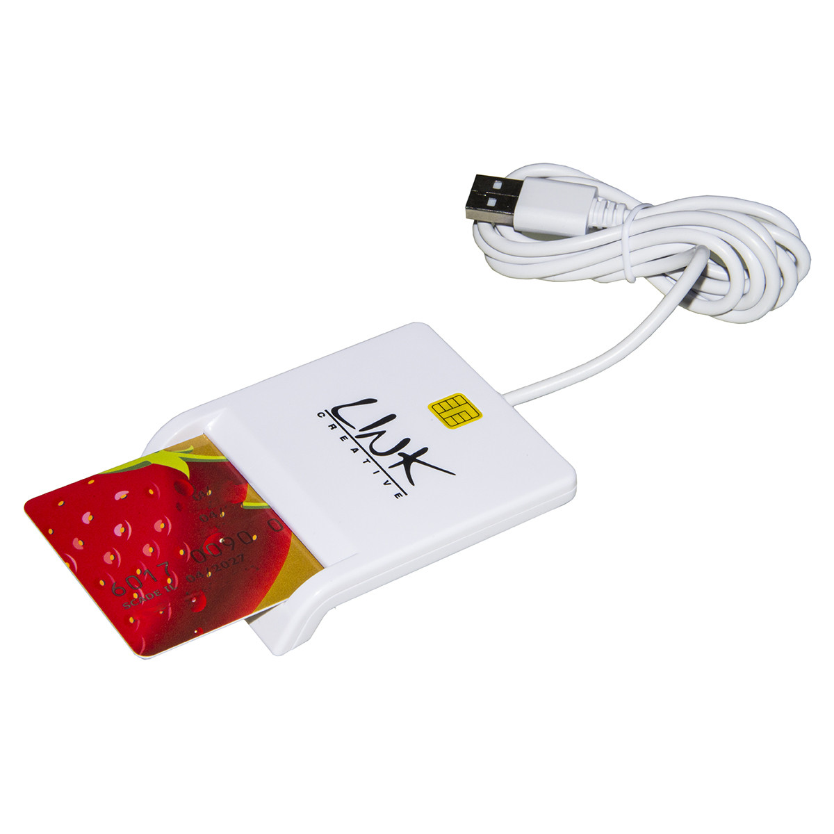 Link Accessori Lkcard02 Smart-card-lesegerät Drinnen Usb Usb 2.0 Weiß