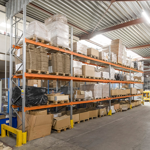Große Palettenregale 3 Ebenen - Startmodul: 4000x2700x1100mm - Rayopal/3n/4027/d