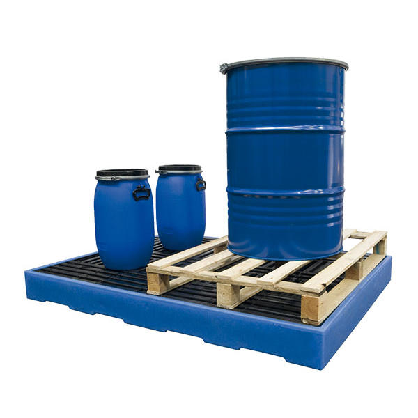Auffangboden Aus Polyethylen - 1260x860mm - Kapazität 150 Liter - Max. Belastung 1000kg - Prp2f