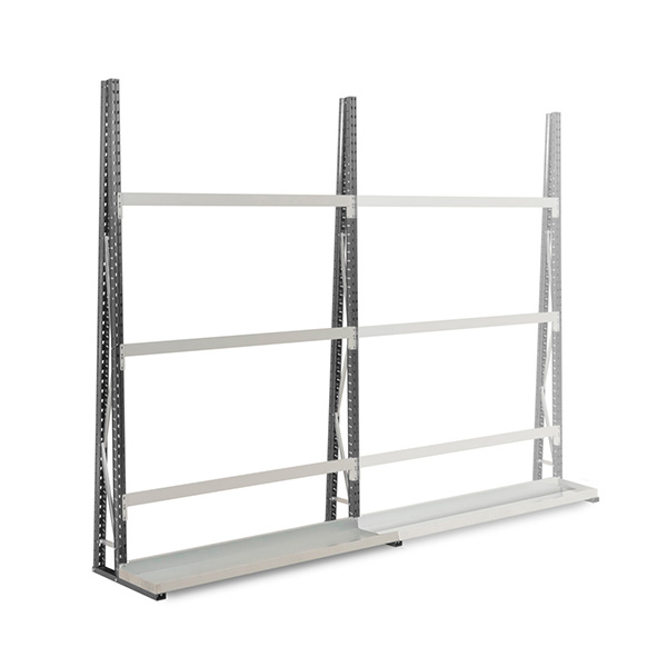 Vertikalregale Mit 1 Seite - Startmodul - 2500x1500x600mm - Rayovert/1c/1534/d