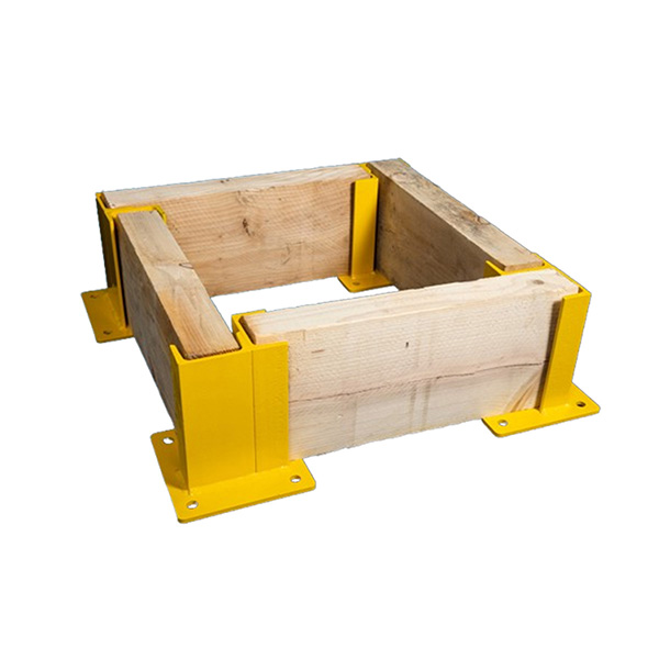 10 Stk Holzpfostenschutz – Länge 1200 Mm – Höhe 225 Mm - Ag403-0054/10