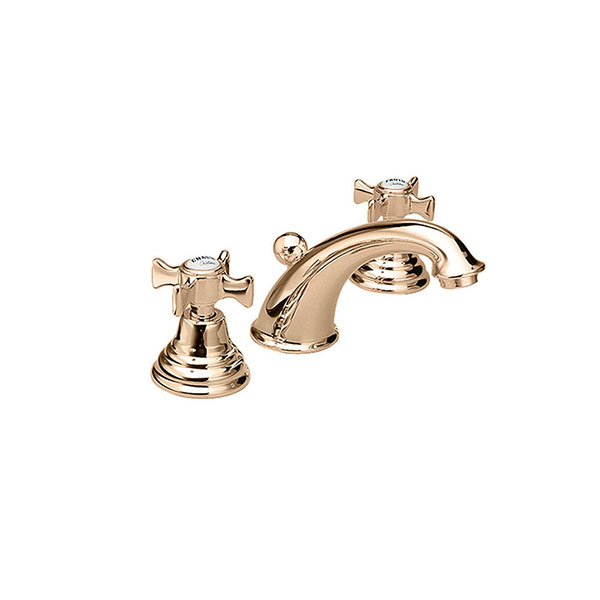 Mitigeur Mélangeur 3 Trous - Rose Gold - Modèle Chambord - Mit/mel/cha/3t/rg