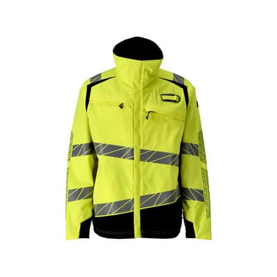 21309-281 Jacke, hi-vis gelb/schwarzblau, 5XL
