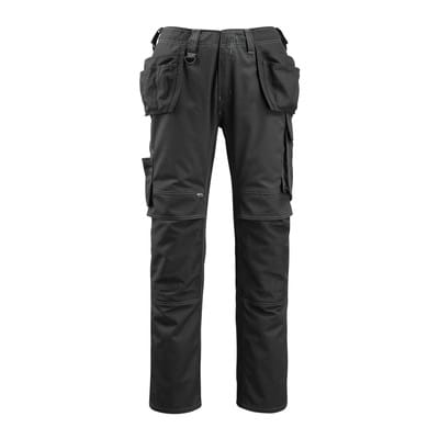 14131-203 Hose mit Hängetaschen, schwarz, 90C60