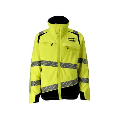 21009-284 Jacke, hi-vis gelb/schwarzblau, M
