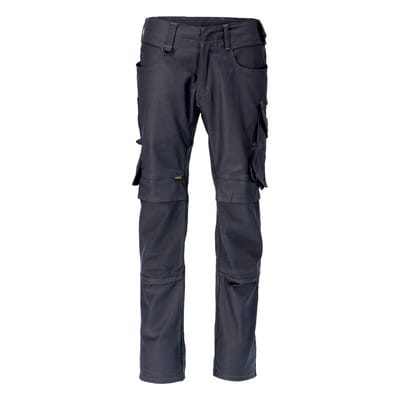 20279-459 Hose mit Knietaschen, schwarzblau, 90C60