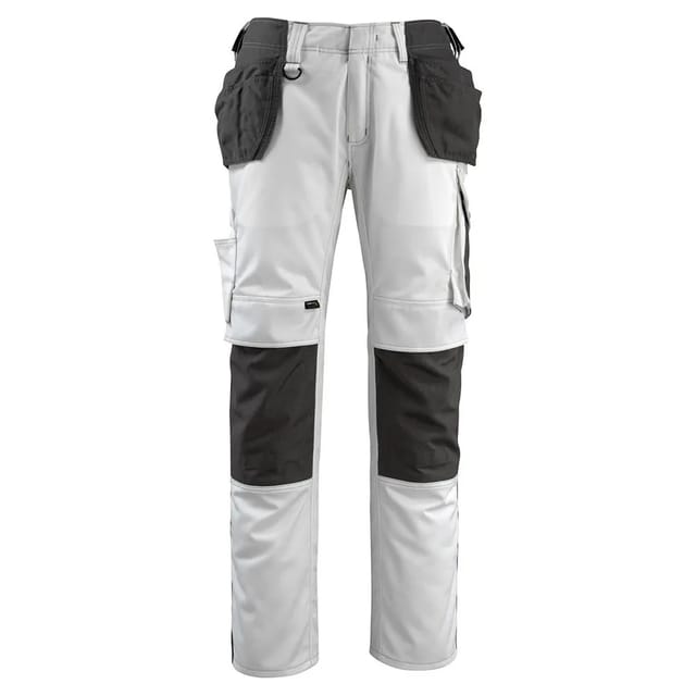 14031-203 Hose mit Hängetaschen, weiß/dunkelanthrazit, 82C43