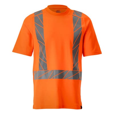 22182-771 T-Shirt, hi-vis orange, 3XL