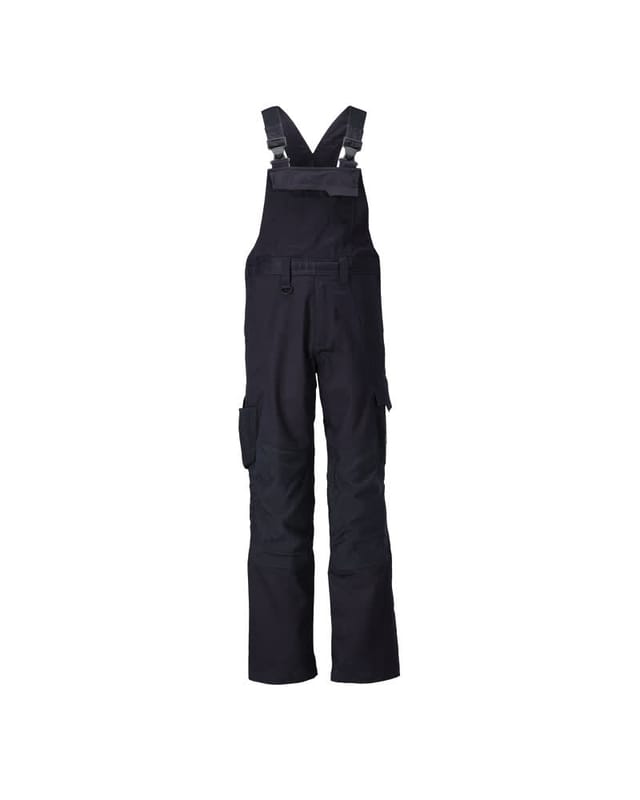 20769-563 Latzhose mit Knietaschen, schwarzblau, 90C54