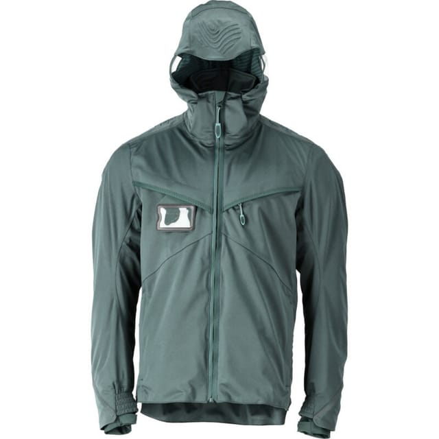 22001-657 Hard Shell Jacke, waldgrün, L