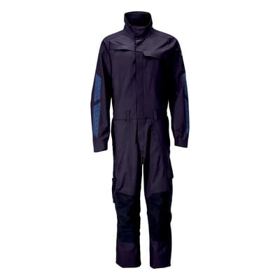 20719-563 Overall mit Knietaschen, schwarzblau, M