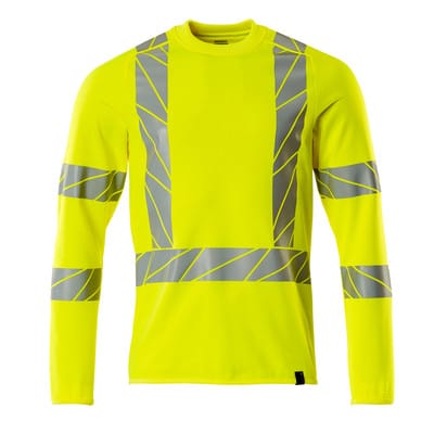 22184-781 Sweatshirt, hi-vis gelb, M