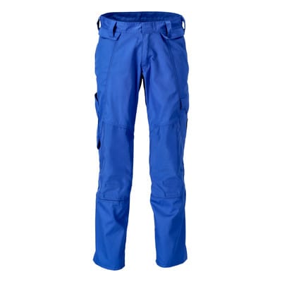 21879-330 Hose mit Knietaschen, azurblau, 90C51
