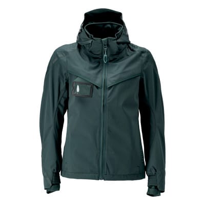 22011-657 Hard Shell Jacke, waldgrün, M
