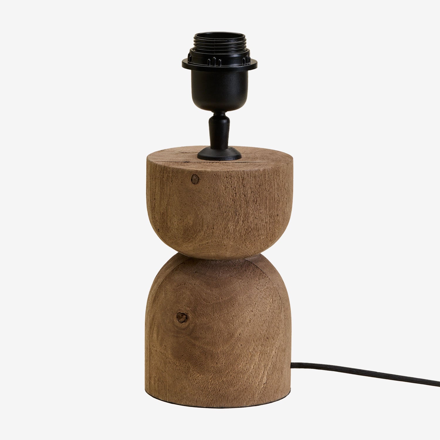 Sklum Basis Für Tischlampe Aus Mangoholz Diniz ↑18 Cm