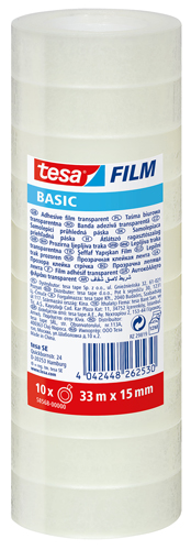 Tesa Basic 3 M Transparent 10 Stück(e)