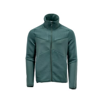 22503-681 Fleecepullover mit Reißverschluss, hell waldgrün, XL