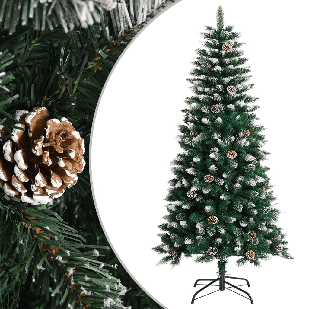 Künstlicher Weihnachtsbaum Mit Ständer Grün 120 Cm Pvc